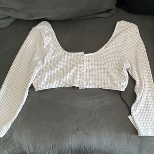 Weworewhat Camille swim top